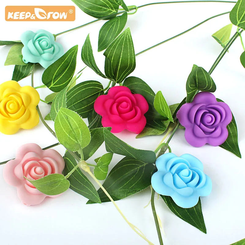 Keep &amp расти 10 шт. розовое силиконовых шариков не содержащих бисфенола