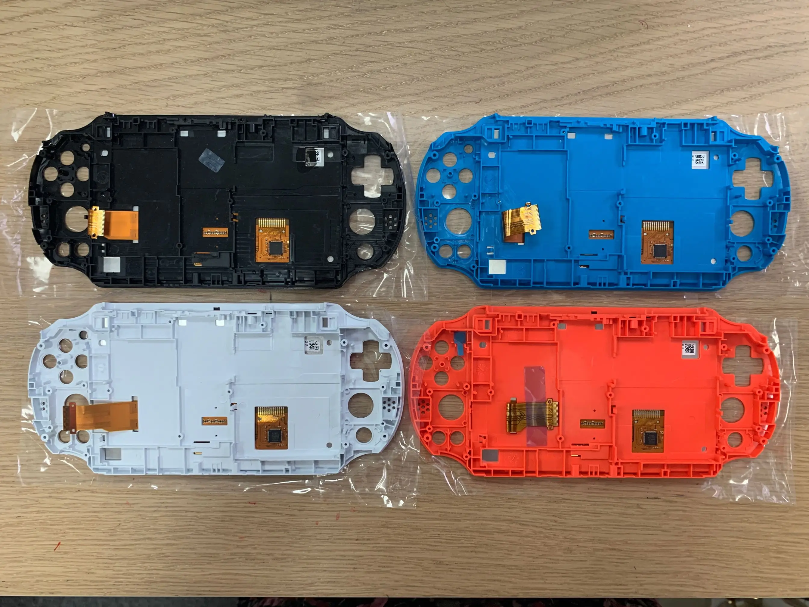 Оригинальный Новый ЖК экран для PS Vita 2000 PSV Slim сменный белый черный синий|Запасные