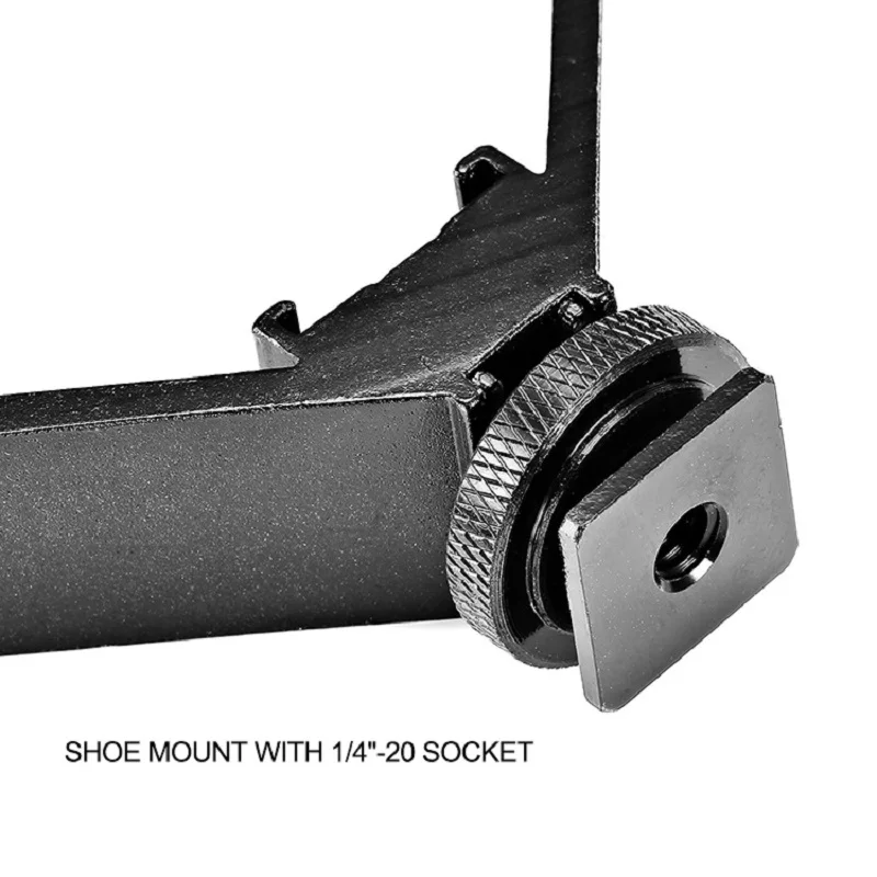 Тройной башмак Кронштейн для видеокамеры вспышки микрофона монитора V кронштейн