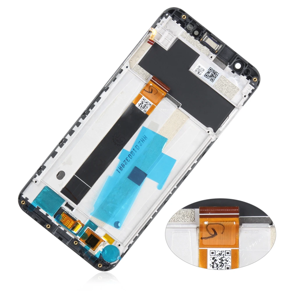 

SRJTEK ZA550KL For Asus ZenFone Live L1 Display ZA550KL LCD Touch Screen Digitizer Matrix Assembly with Frame Replacement Parts