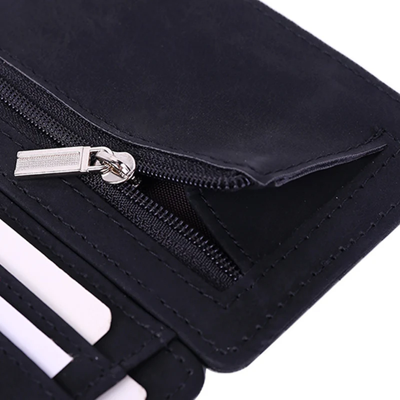 

Small Mini Leather Bank Business Id Card Holder Case For Men Wallet