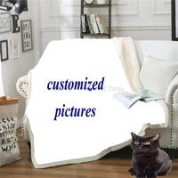 customized flannel blankets customized cartoons bed covers such as character stars nightmare sofa covers before christmas
