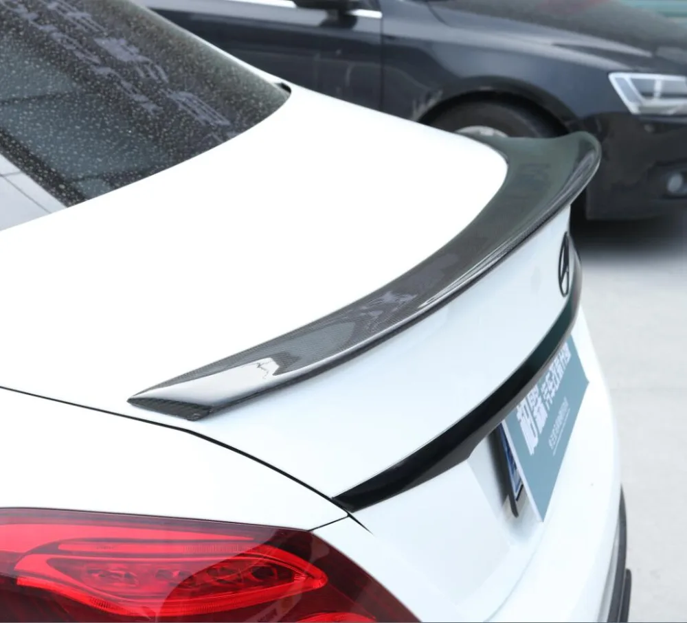 Автомобильное заднее крыло из углеродного волокна оформление заднего багажника