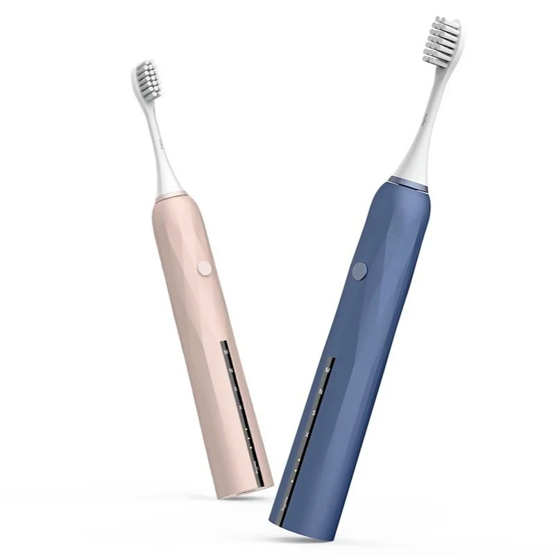 

Sonic Electric Toothbrush USB Rechargeable 6 Modes Smart Ultrasonic Toothbrushes USB Charger Tooth Brushes Replacement Heads Set
