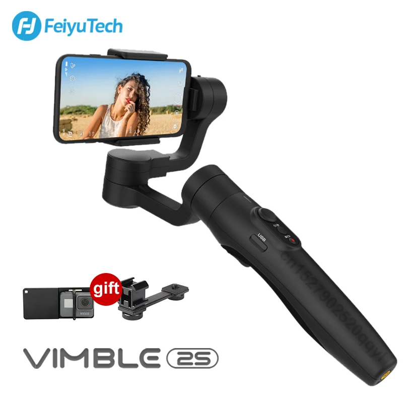 Стабилизатор для смартфона FeiyuTech Vimble 2s 3-осевой Ручной с удлинителем 180 мм iPhone 11