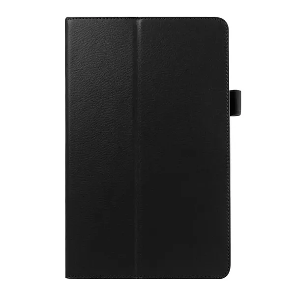 black Умный тонкий чехол с текстурой личи для samsung Galaxy Tab E 9," T560 T561 планшет из искусственной кожи защитный чехол с откидной крышкой+ пленка+ ручка - Цвет: black