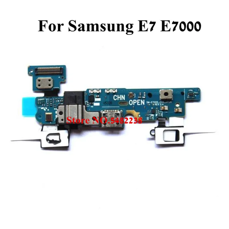 

Original USB Charging Port Dock Flex Cable For Samsung Galaxy E7 E7000 Fast Charge Board Home Return Sensor Microphone Connector
