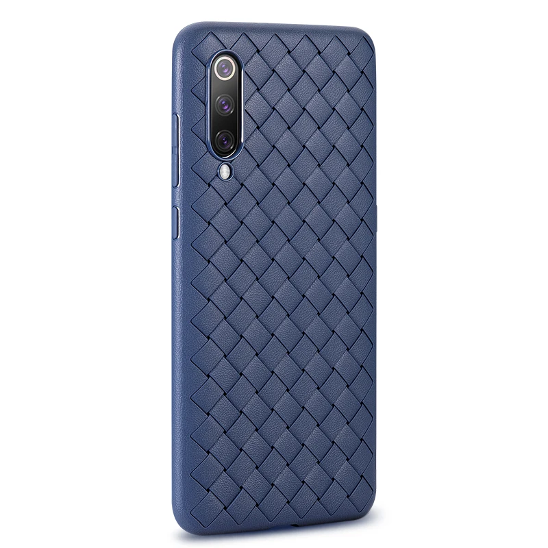 Плетеные мягкие силиконовые чехлы из ТПУ для Xiaomi mi 8 se MI8 Explorer чехол с кожаным