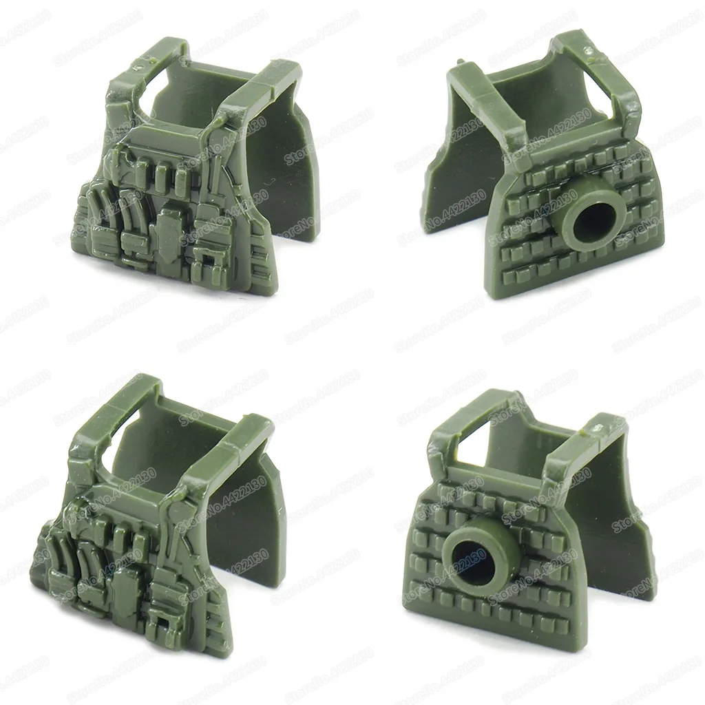 Снаряжение военный солдатик тактический жилет набор строительных блоков SWATinglys