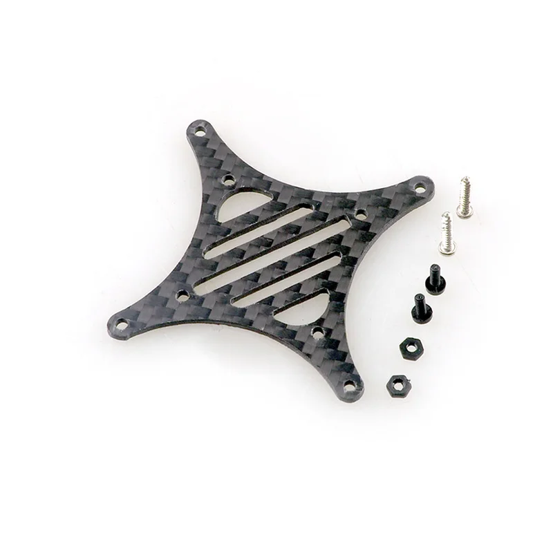 

1 шт. труба из углеродистого волокна 3K из углеродного волокна Whoop полета Управление Монтажный кронштейн Поддержка Нижняя плита сиденья для CINE8 скоростного радиоуправляемого дрона DIY аксессуары