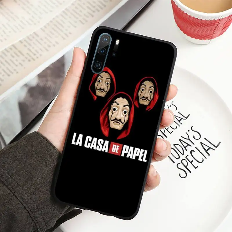 

TV La Casa papel Money Phone Case For Huawei P20 P30 P40 lite Pro . If you choose any models, please leave message