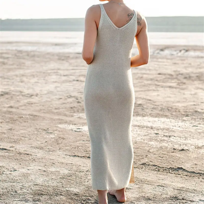 Вязанная крючком Туника пляжное платье накидки Летняя женская пляжная одежда