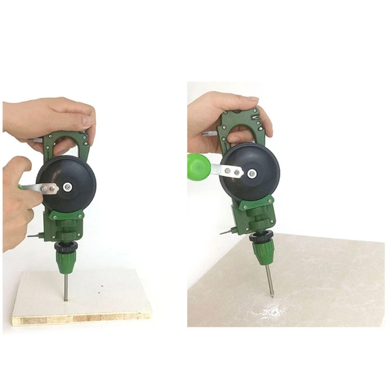 

1 Set Hand-operated Glass Cutter Glass Tile Hole Opener Integrated Hand-held Sharpener Household Cutting Grinding Tools
