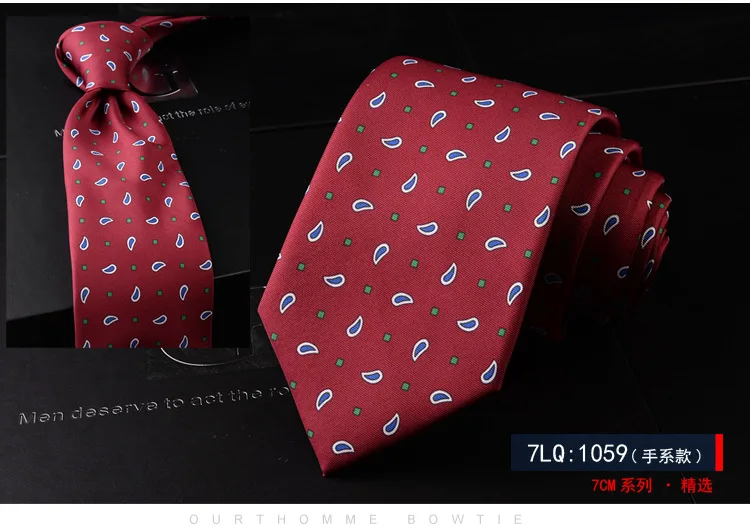 Linbaiway 7cm Business Neck Ties for Mens Wide Neckties For Men Wedding Suits Gravatas Cravat Corbatas Plaid | Аксессуары для