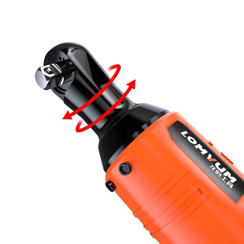 LOMVUM 25V Electric Wrench Kit 3/8 Cordless Ratchet Rechargeable Scaffolding 60NM Torque with LED Working Light | Инструменты