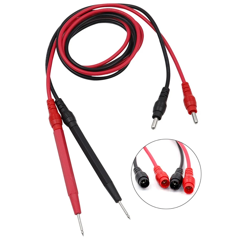

16 in 1 Kit Universal Digital Multimeter Banana Plug Probe 94cm Needle Tip Probe Test Leads Pin Wire Pen Cable Testing Line Set