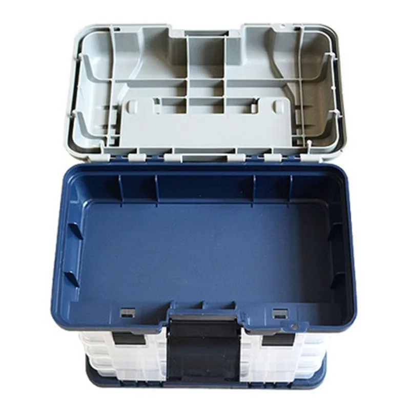 Многофункциональный ящик для рыболовных снастей портативный Интегрированный