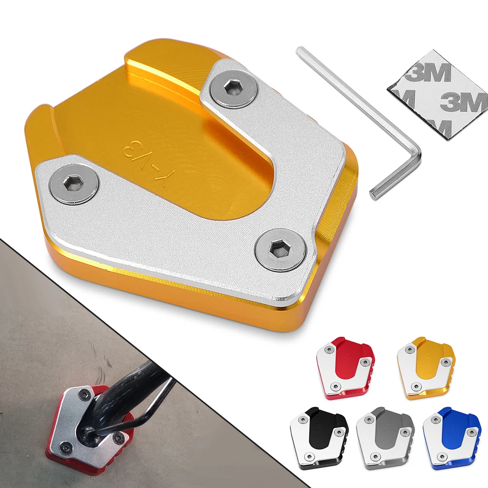 

Для Yamaha YZF R15 V3 2017 2018 2019 2020 Мотоцикл с ЧПУ подставки Sidestand стенд YZF-R15 V3.0