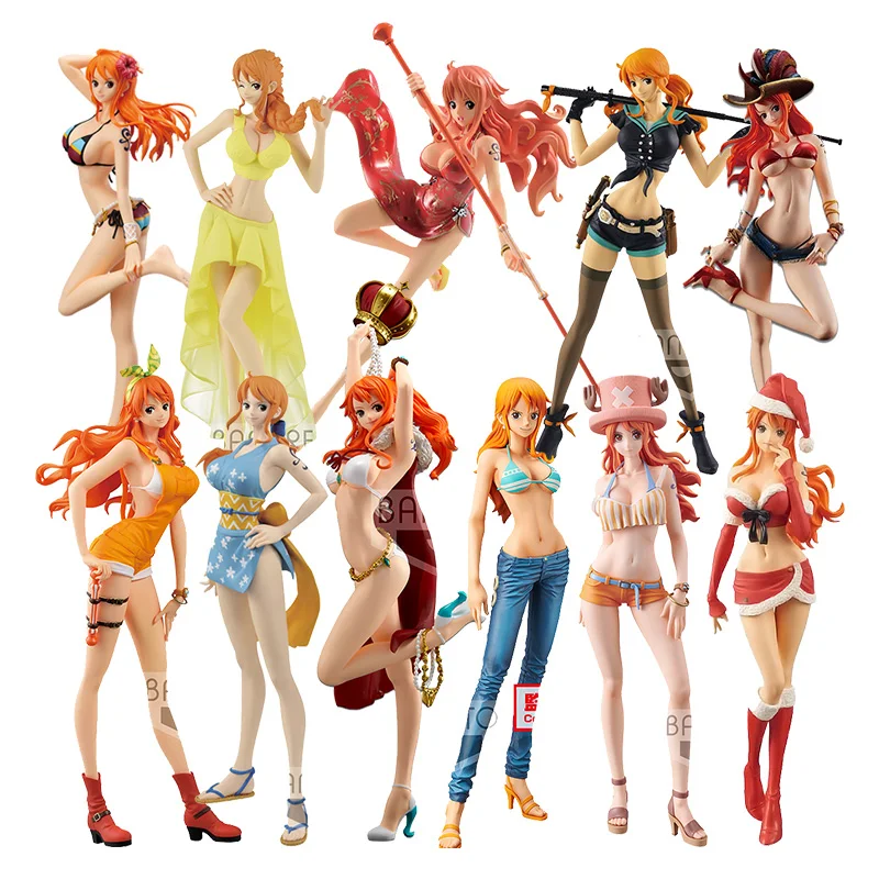 

Bandai One Piece Figure Anime Nami Sexy Girl Series PVC Action Model Figurine Collection Toys Adult Christmas Gifts