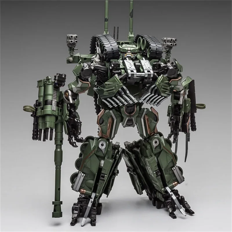Цена Игрушки-трансформеры WeiJiang Brawl 30 см SS Leader камуфляж M04 Танк M1A1 режим KO экшн-фигурка робот Коллекционная модель подарок