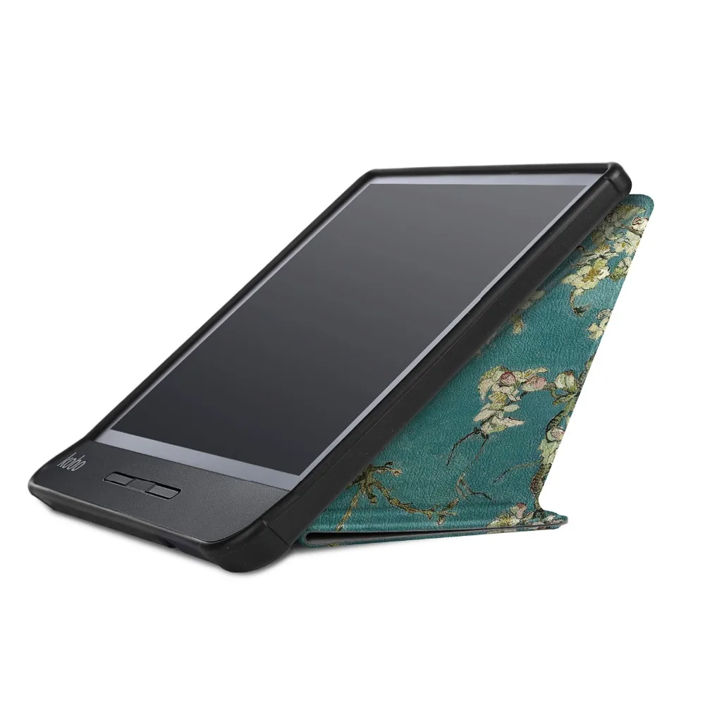 Чехол GLIGLE auto-sleep/wake для KOBO Libra H2O чехол для электронной книги чехол для KOBO N873+ стилус+ пленка для экрана