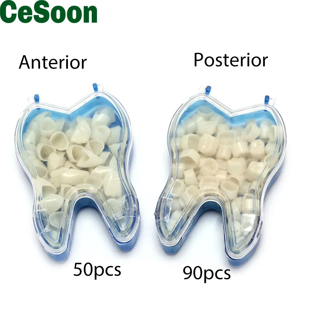 

Dental Porcelain Temporary Teeth Crowns Resin Ultra Thin Molar Anterior Oral Care Veneers Tooth Whitening Covering Material Tool