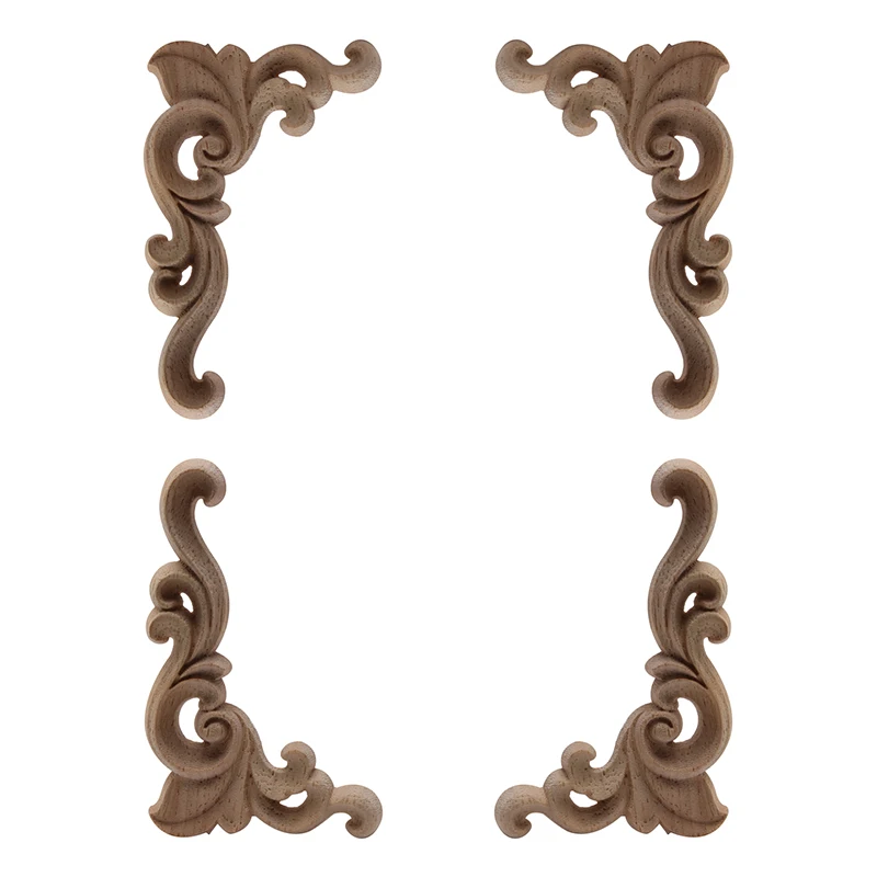 Аппликация линиями деревянная Декаль деревянные фигурки резные Современные