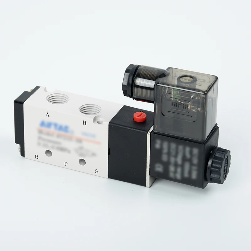 

4V210-08 Solenoid Valve DC 24V Pneumatic 2 Position Male Connectors BSPT Thread