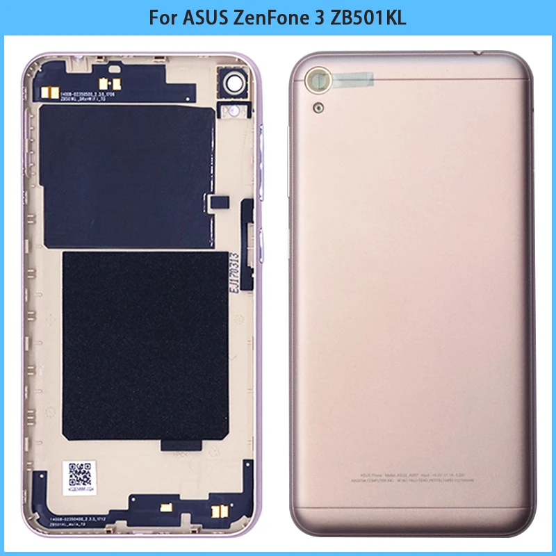 Чехол для ASUS ZenFone 3 ZB501KL задняя крышка батарейного отсека с боковыми кнопками