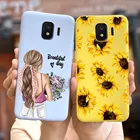 Чехол для Samsung Galaxy J2 Core, мягкий чехол с красивыми цветами для Samsung J2Core J260F J260GU, чехлы для телефонов 5,0 дюйма