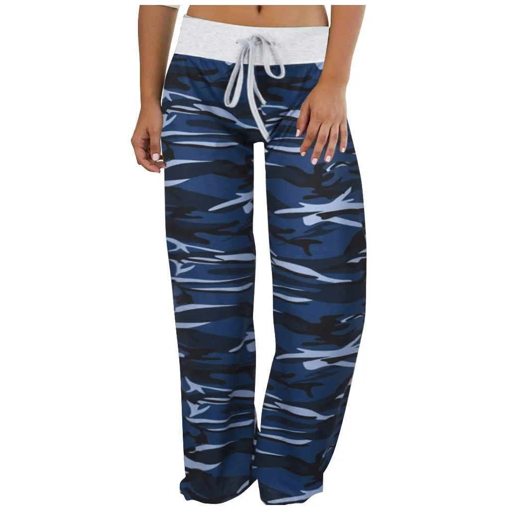 Модные камуфляжные женские брюки мешковатые штаны широкие для женщин джоггеры
