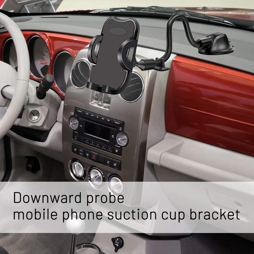 Держатель телефона на приборную панель для автомобиля 360 ° широкий обзор гибкий