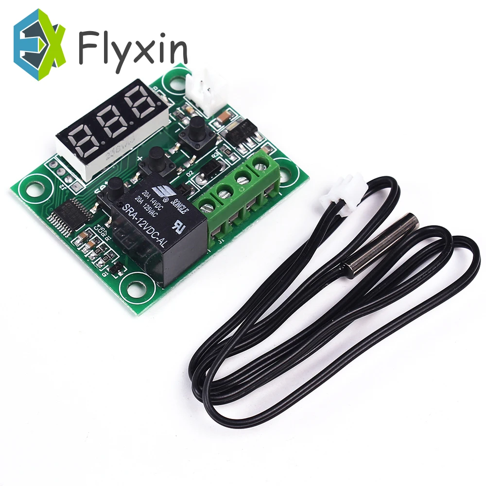 Цифровой светодиодный термостат с красным и синим дисплеем 0 28 дюйма модуль