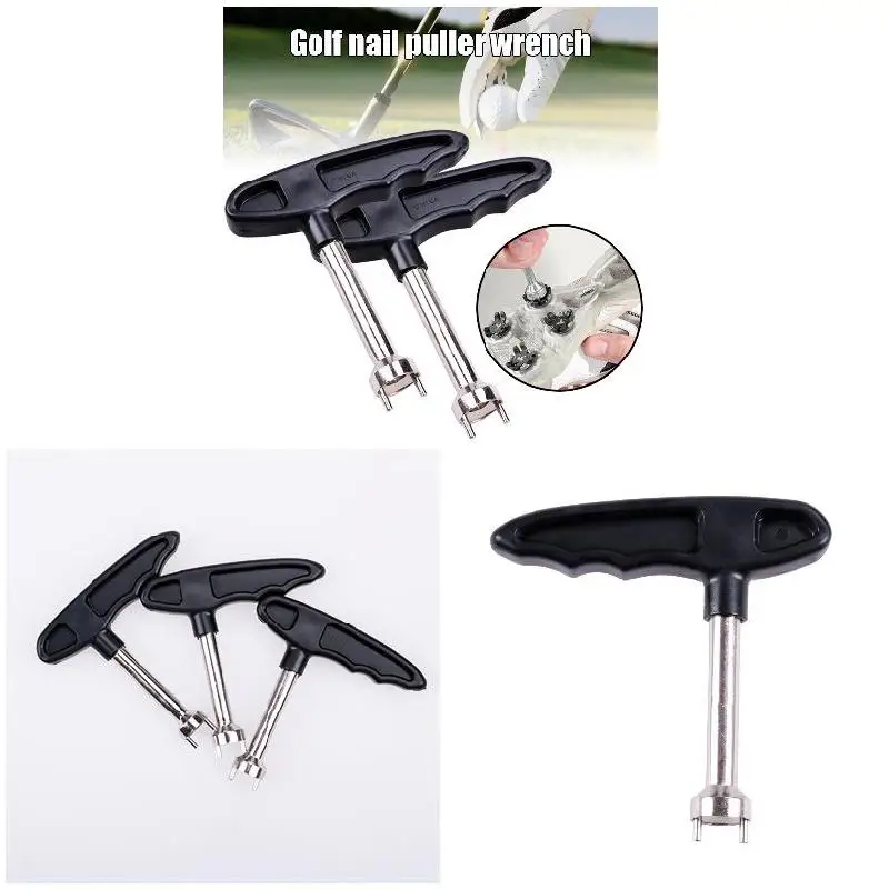 

Golf Shoes Spike Wrench Tool Tightening Spikes Cleat Removal Stainless Steel Golf Nail Puller Wrench Tool WHShopping