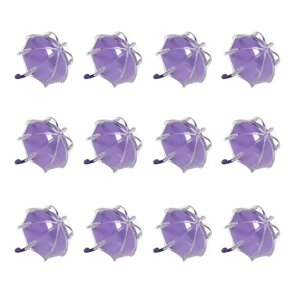 

Cute Umbrella Shape Plastic Fillable Umbrellas Candy Box Gift Decoration