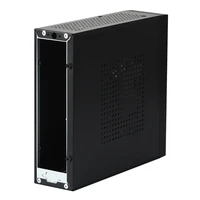 mini itx case htpc chassis for itx motherboard home theater computer box diy desktop chassis monitoring server box t21b
