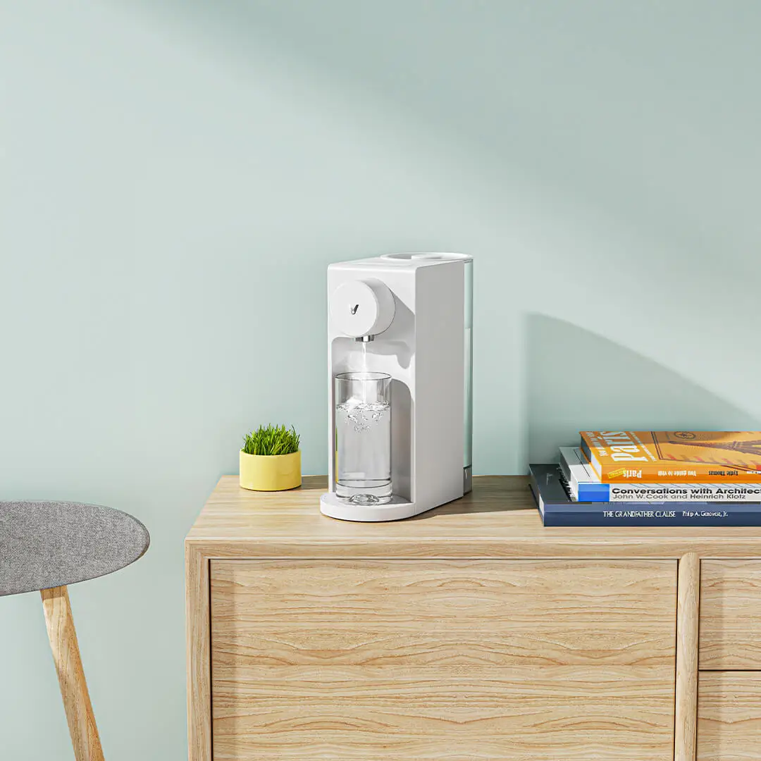 

2021YoupinYunmi desktop instant hot water dispenserPortable desktop instant hot water dispenser2.5L4 water temperature options