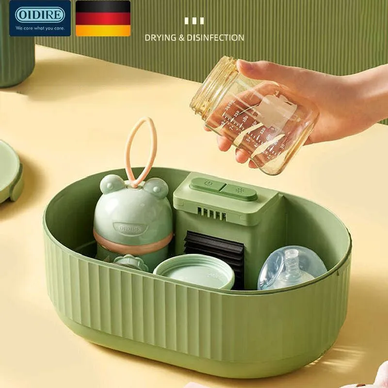 

Baby Bottle UV Sterilizer Box Sanitize Disinfection Box Sterilization and Drying 2-in-1 Large Capacity Of Children Kids Gifts