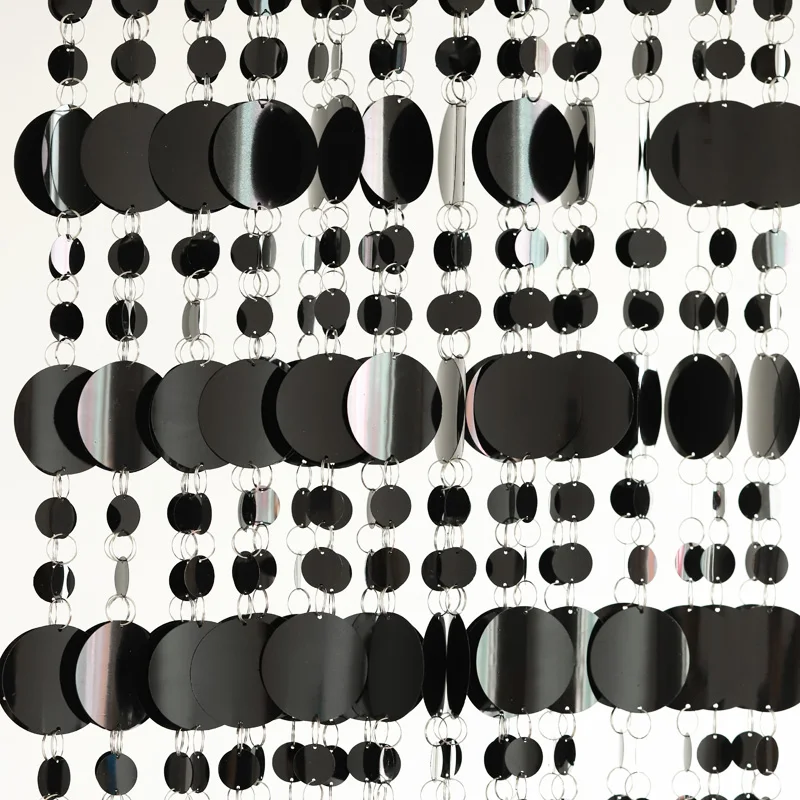 Украшение для дома модная Роскошная блестящая занавеска с блестками двери