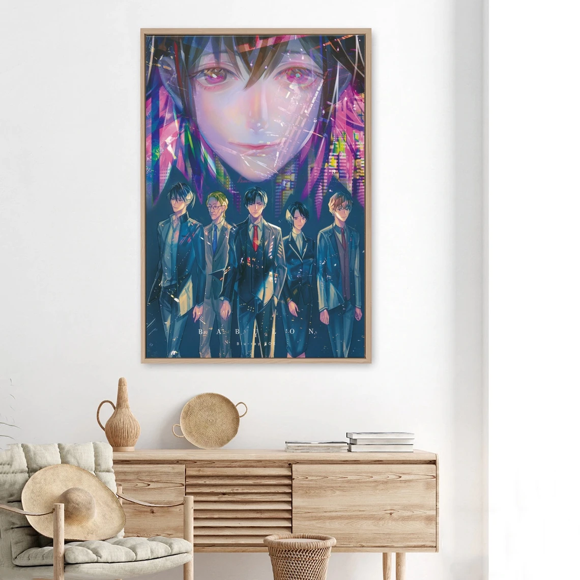 

Постер Вавилонского аниме на заказ, постеры с рисунком на холсте для ТВ-сериала, настенные картины, украшение для дома (без рамки)