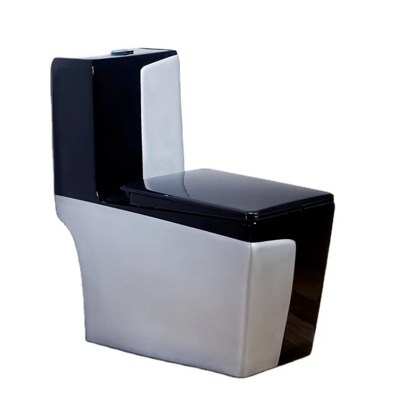 

Toilets Black and Sliver Color Royal Style Toilet Bowl One Piece Closestoo WC