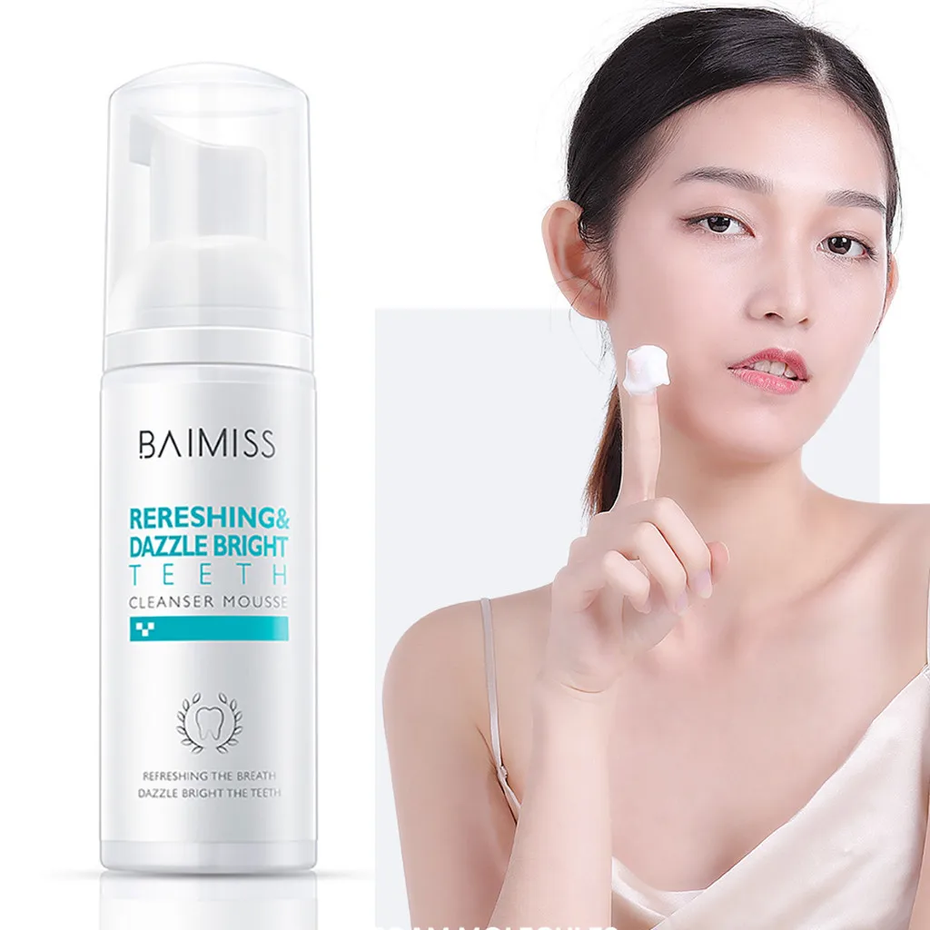 Очистка мусс гигиена полости рта зубной пасты Удаляет налет Красители