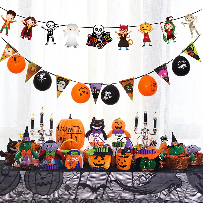 Костюмы на Хэллоуин для декорирования интерьера украшение в виде флага