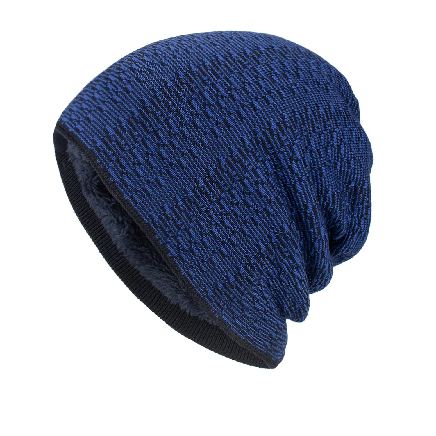 

Hat Korean Style Fashionable Knitted Woolen Cap Winter Fleece-Lined Warm Head Men's Outdoor Hat designer bonnets Unisex
