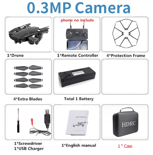 H13 RC 4K Дрон с широкоугольной WiFi HD камерой Дрон Профессиональный жестовой фотографии 1080P RC Квадрокоптер Вертолет VS LF606 E58 GD89 - Цвет: 30W With Case