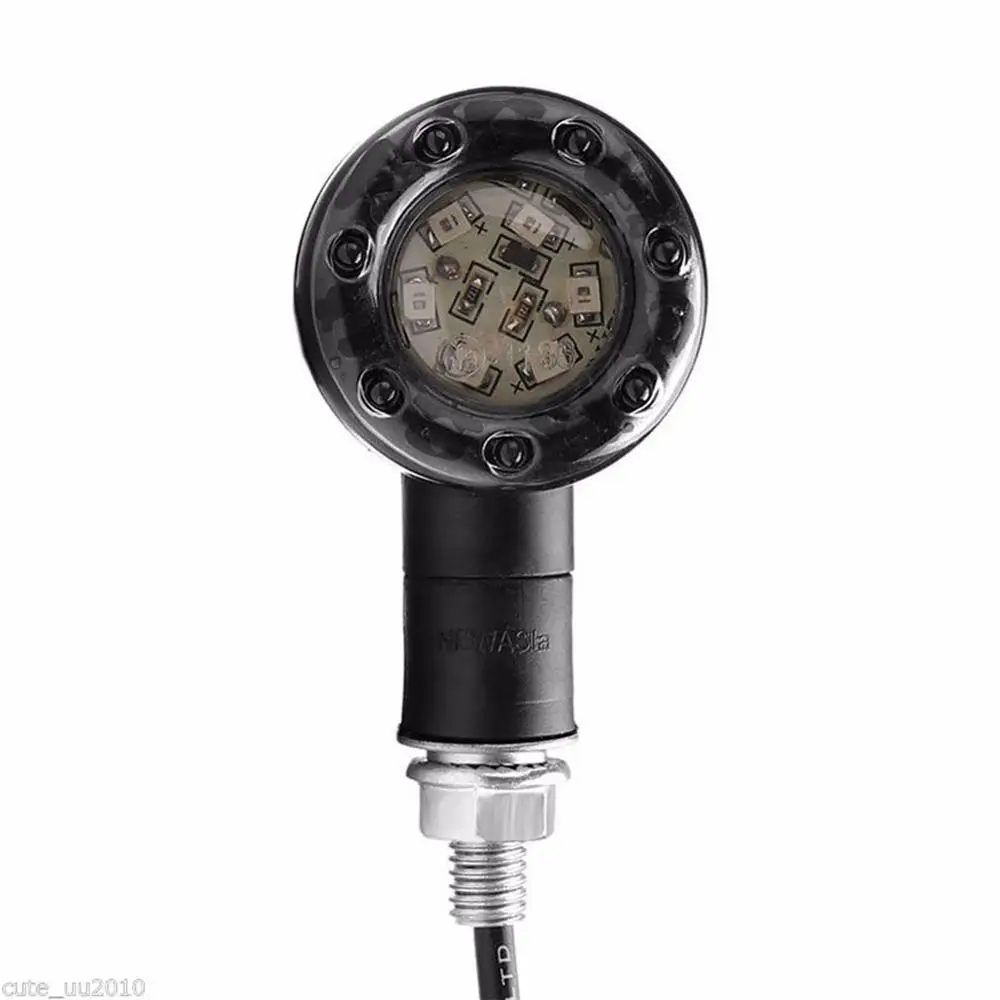 Универсальный светодиодный поворотник для мотоцикла указатели светильник