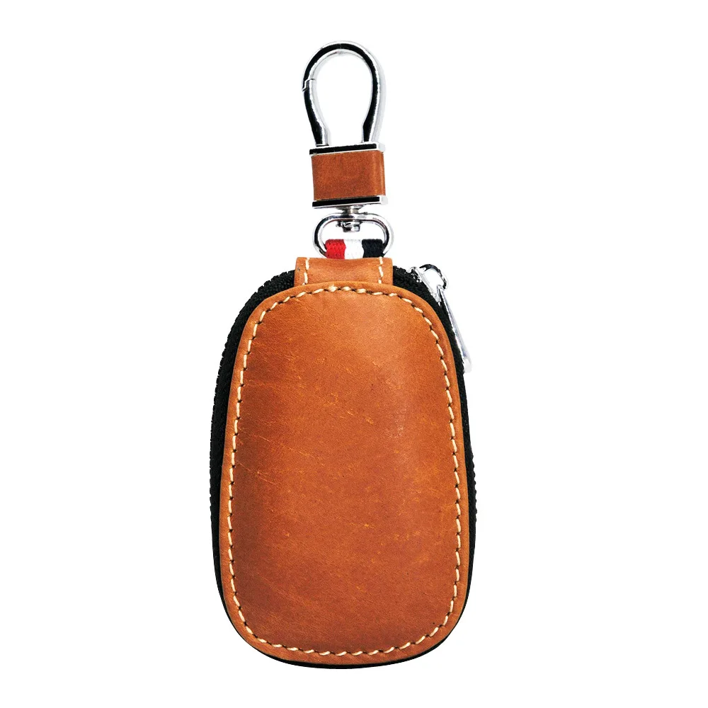 Натуральная кожа мужской держатель для ключей класса люкс из коровьей кожи