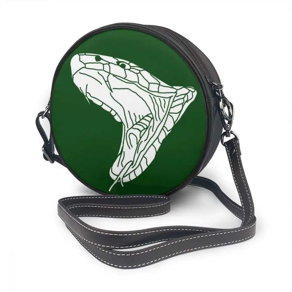 Сумка через плечо с головой змеи кожаная сумка многофункциональные женские