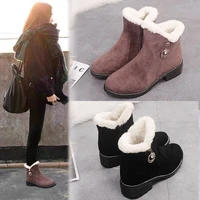 booties female 2018 autumn and winter new korean version with thick platform womens boots wild high top shoes women plus velvet