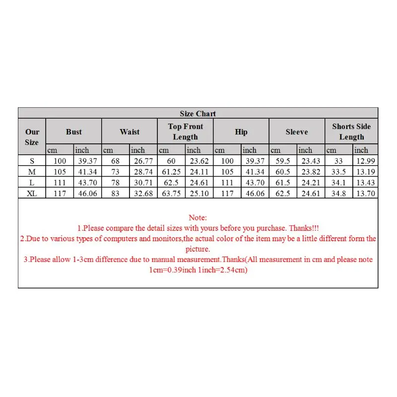 

Women Tie-Dye Leopard Pajamas Set Long Sleeve O-Neck Top Shorts Loose Loungewear 63HC